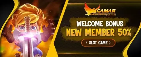 Bonus Selamat Datang 100% promotion banner